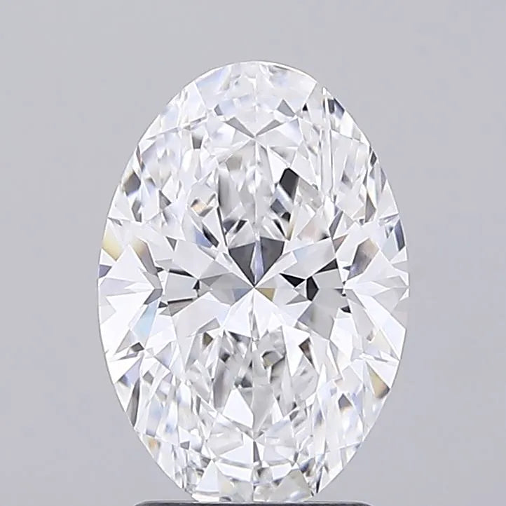 2.44ct Oval Lab Grown Diamond (Colour D, Clarity VVS1, IGI Certified)