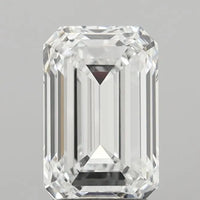 2.50ct Emerald Lab Grown Diamond (Colour D, Clarity VVS1, IGI Certified)