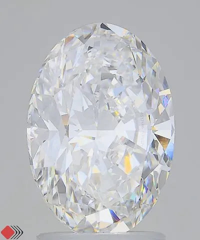 2.50ct Oval Lab Grown Diamond (Colour E, Clarity IF, IGI Certified)