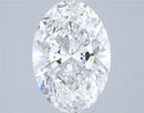 2.50ct Oval Lab Grown Diamond (Colour E, Clarity VVS2, GIA Certified)