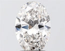 2.50ct Oval Lab Grown Diamond (Colour G, Clarity VS2, IGI Certified)