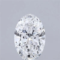 2.50ct Oval Lab Grown Diamond (Colour G, Clarity VVS2, IGI Certified)