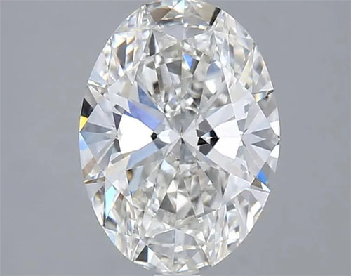 2.50ct Oval Lab Grown Diamond (Colour G, Clarity VVS2, IGI Certified)