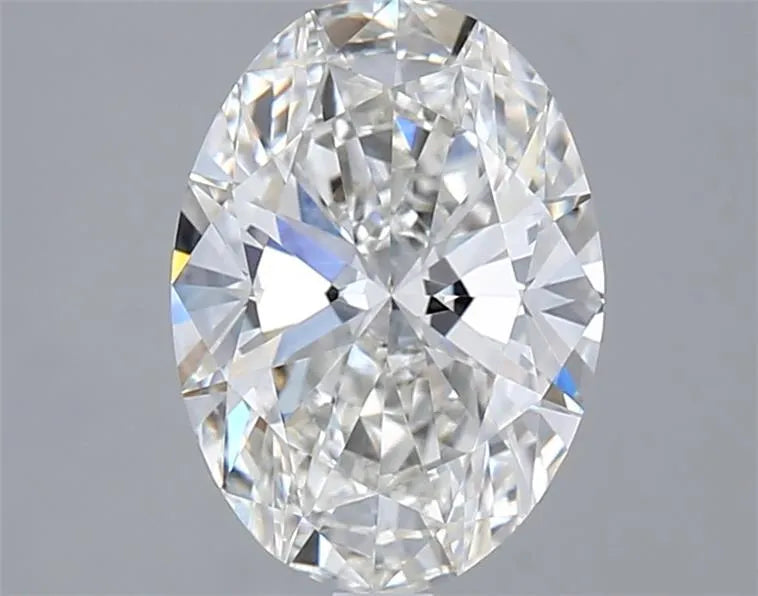 2.50ct Oval Lab Grown Diamond (Colour G, Clarity VVS2, IGI Certified)