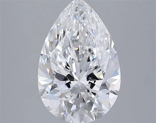 2.50ct Pear Lab Grown Diamond (Colour E, Clarity VS1, IGI Certified)