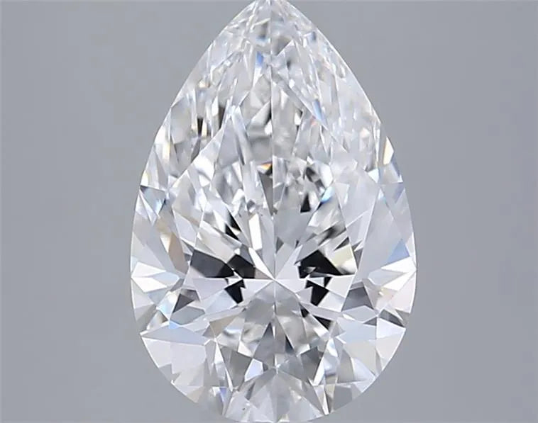 2.50ct Pear Lab Grown Diamond (Colour E, Clarity VS1, IGI Certified)