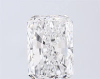2.50ct Radiant Lab Grown Diamond (Colour E, Clarity VS1, IGI Certified)