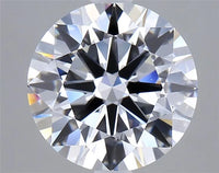 2.50ct Round Lab Grown Diamond (Colour F, Clarity VVS2, Cut EX, IGI Certified)