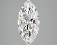 2.51ct Marquise Lab Grown Diamond (Colour E, Clarity VVS2, IGI Certified)