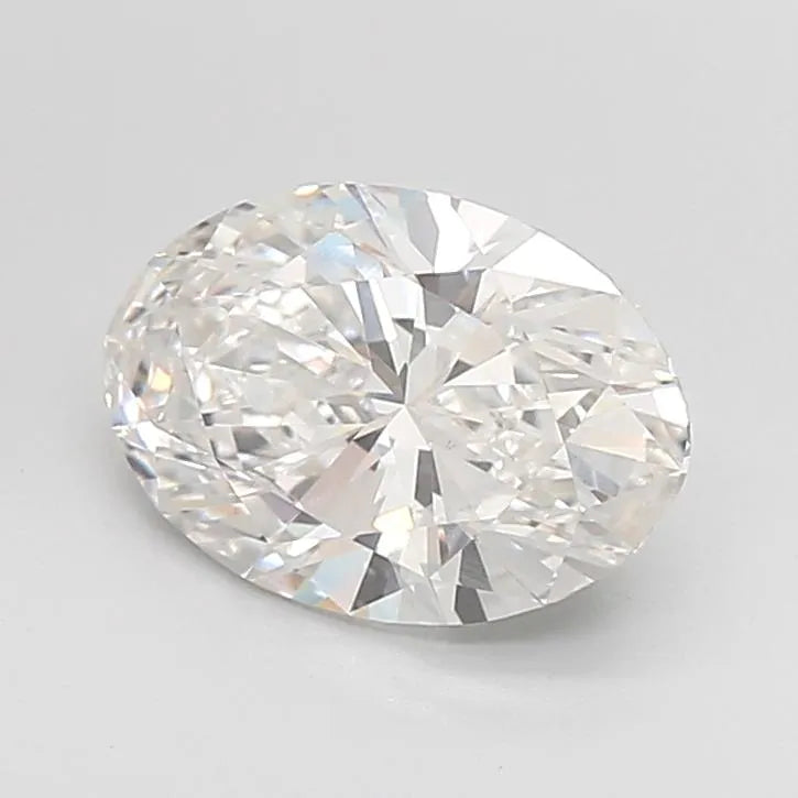 2.51ct Oval Lab Grown Diamond (Colour G, Clarity VVS2, IGI Certified)