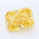 2.51ct Radiant Lab Grown Diamond (Colour Fancy Vivid Yellow, Clarity VS2, IGI Certified)