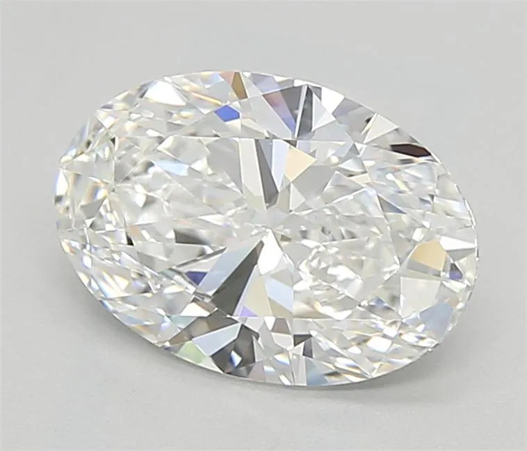2.52ct Oval Lab Grown Diamond (Colour E, Clarity IF, Cut EX, IGI Certified)