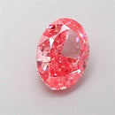 2.52ct Oval Lab Grown Diamond (Colour Fancy Vivid Pink, Clarity VVS2, IGI Certified)