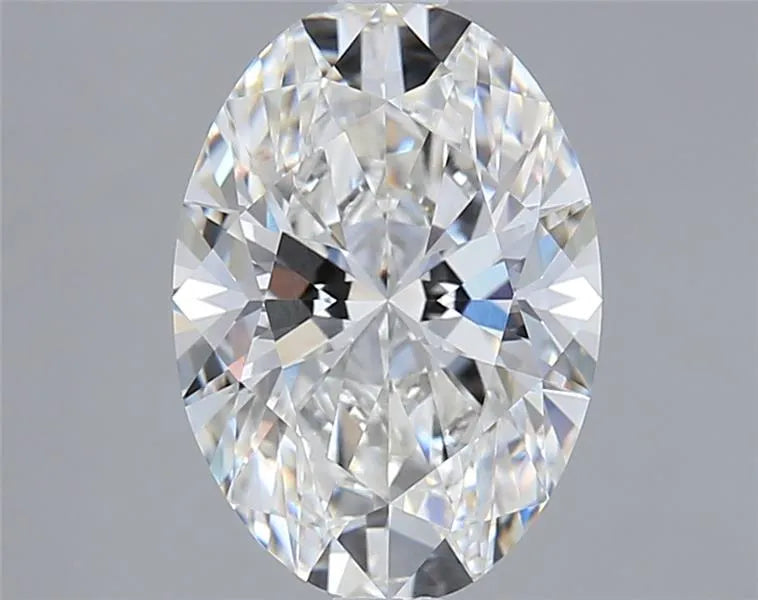 2.52ct Oval Lab Grown Diamond (Colour G, Clarity VVS2, IGI Certified)