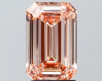 2.53ct Emerald Lab Grown Diamond (Colour Fancy Intense Pink, Clarity VS1, IGI Certified)
