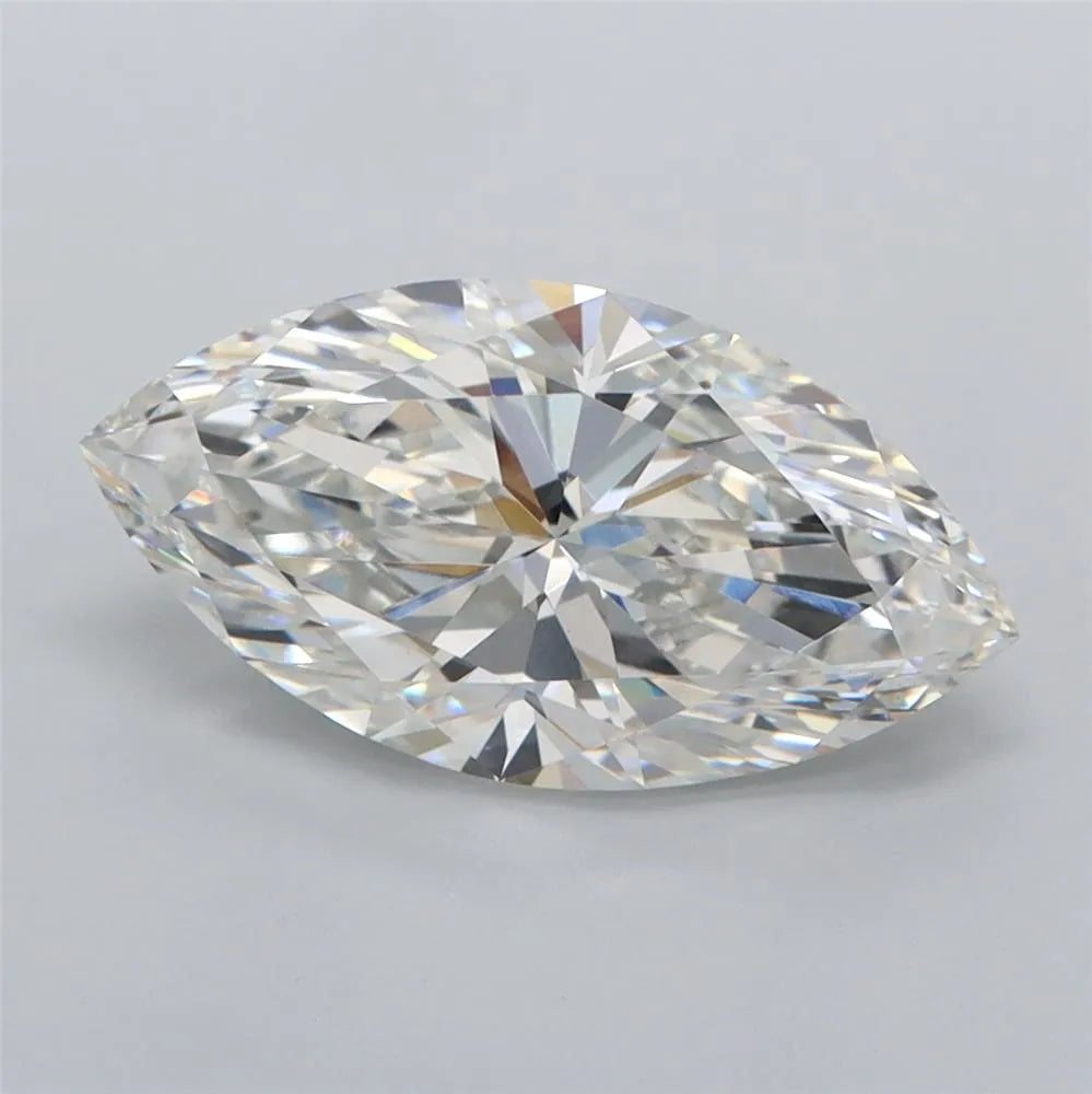 2.53ct Marquise Lab Grown Diamond (Colour G, Clarity VS1, IGI Certified)