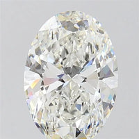 2.53ct Oval Lab Grown Diamond (Colour G, Clarity VVS2, IGI Certified)