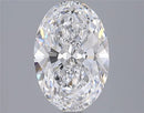 2.54ct Oval Lab Grown Diamond (Colour D, Clarity VVS2, IGI Certified)