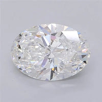 2.54ct Oval Lab Grown Diamond (Colour E, Clarity VVS2, IGI Certified)