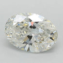 2.54ct Oval Lab Grown Diamond (Colour G, Clarity VVS2, IGI Certified)