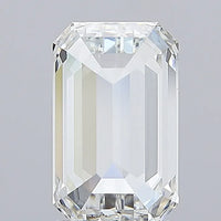 2.55ct Emerald Lab Grown Diamond (Colour G, Clarity VVS2, IGI Certified)