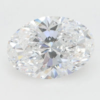 2.55ct Oval Lab Grown Diamond (Colour D, Clarity VVS1, GIA Certified)