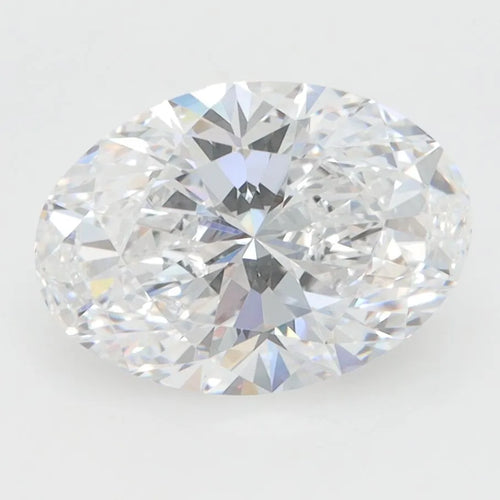 2.55ct Oval Lab Grown Diamond (Colour D, Clarity VVS1, GIA Certified)