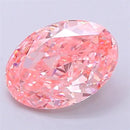 2.56ct Oval Lab Grown Diamond (Colour Fancy Vivid Pink, Clarity VS1, IGI Certified)