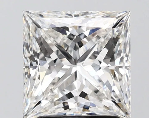 2.56ct Princess Lab Grown Diamond (Colour E, Clarity VVS2, IGI Certified)