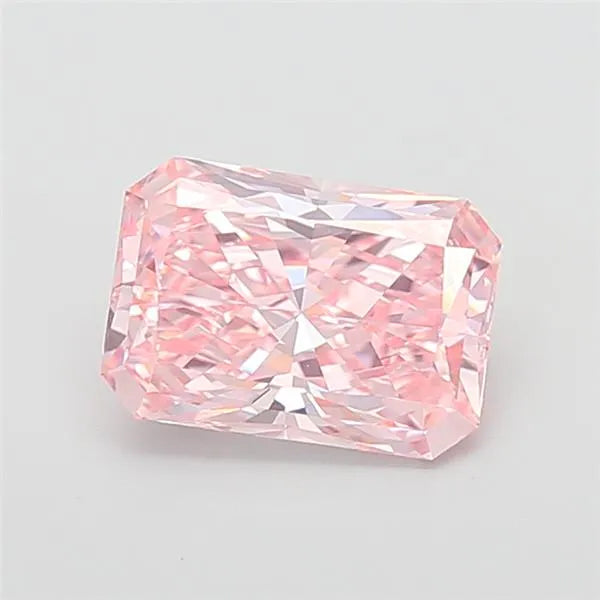 2.56ct Radiant Lab Grown Diamond (Colour Fancy Vivid Pink, Clarity VVS2, IGI Certified)