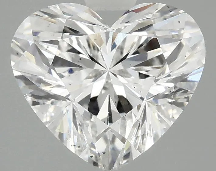 2.57ct Heart Lab Grown Diamond (Colour F, Clarity SI1, IGI Certified)