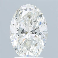2.57ct Oval Lab Grown Diamond (Colour G, Clarity VVS2, IGI Certified)