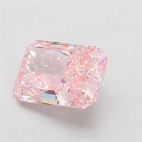 2.57ct Radiant Lab Grown Diamond (Colour Fancy Vivid Pink, Clarity VVS2, IGI Certified)