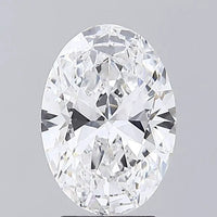2.58ct Oval Lab Grown Diamond (Colour D, Clarity VS1, IGI Certified)