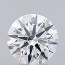2.58ct Round Lab Grown Diamond (Colour D, Clarity IF, Cut ID, IGI Certified)