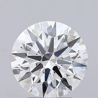2.58ct Round Lab Grown Diamond (Colour D, Clarity IF, Cut ID, IGI Certified)