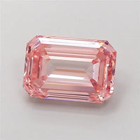 2.59ct Emerald Lab Grown Diamond (Colour Fancy Intense Pink, Clarity VVS2, IGI Certified)