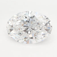 2.61ct Oval Lab Grown Diamond (Colour D, Clarity VVS1, GIA Certified)