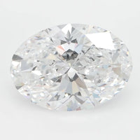 2.62ct Oval Lab Grown Diamond (Colour D, Clarity VVS1, GIA Certified)