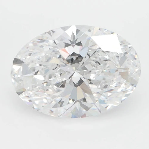 2.62ct Oval Lab Grown Diamond (Colour D, Clarity VVS1, GIA Certified)