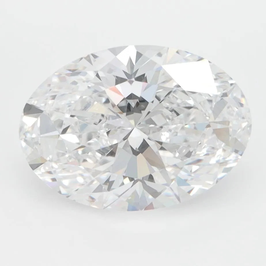 2.62ct Oval Lab Grown Diamond (Colour D, Clarity VVS1, GIA Certified)