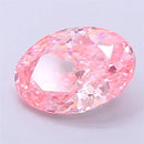 2.62ct Oval Lab Grown Diamond (Colour Fancy Vivid Pink, Clarity VS1, IGI Certified)