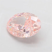 2.65ct Oval Lab Grown Diamond (Colour Fancy Intense Pink, Clarity VVS1, IGI Certified)