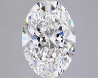 2.66ct Oval Lab Grown Diamond (Colour G, Clarity VVS2, IGI Certified)