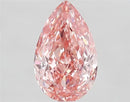 2.66ct Pear Lab Grown Diamond (Colour Fancy Vivid Pink, Clarity VVS2, IGI Certified)