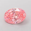 2.72ct Oval Lab Grown Diamond (Colour Fancy Vivid Pink, Clarity VS1, IGI Certified)