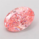 2.73ct Oval Lab Grown Diamond (Colour Fancy Vivid Pink, Clarity VVS2, IGI Certified)
