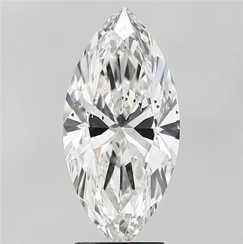 2.76ct Marquise Lab Grown Diamond (Colour G, Clarity SI1, IGI Certified)