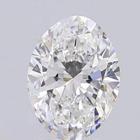 2.81ct Oval Lab Grown Diamond (Colour D, Clarity VS1, IGI Certified)