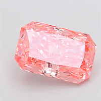 2.81ct Radiant Lab Grown Diamond (Colour Fancy Vivid Pink, Clarity VS1, IGI Certified)